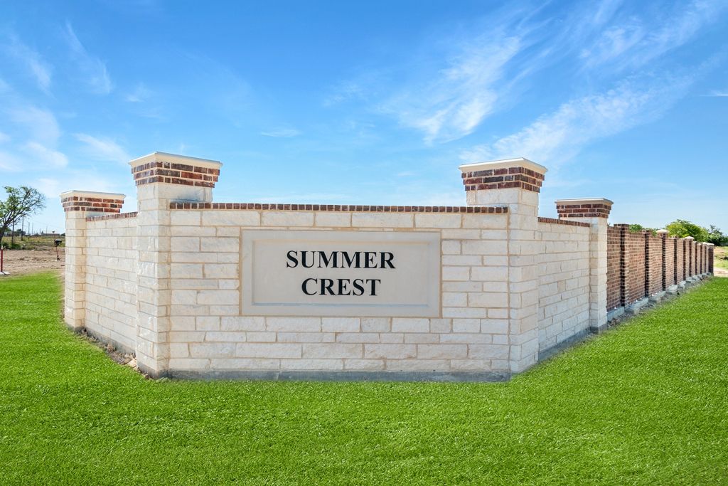 Summer Crest por Risewell Homes en Fort Worth Texas