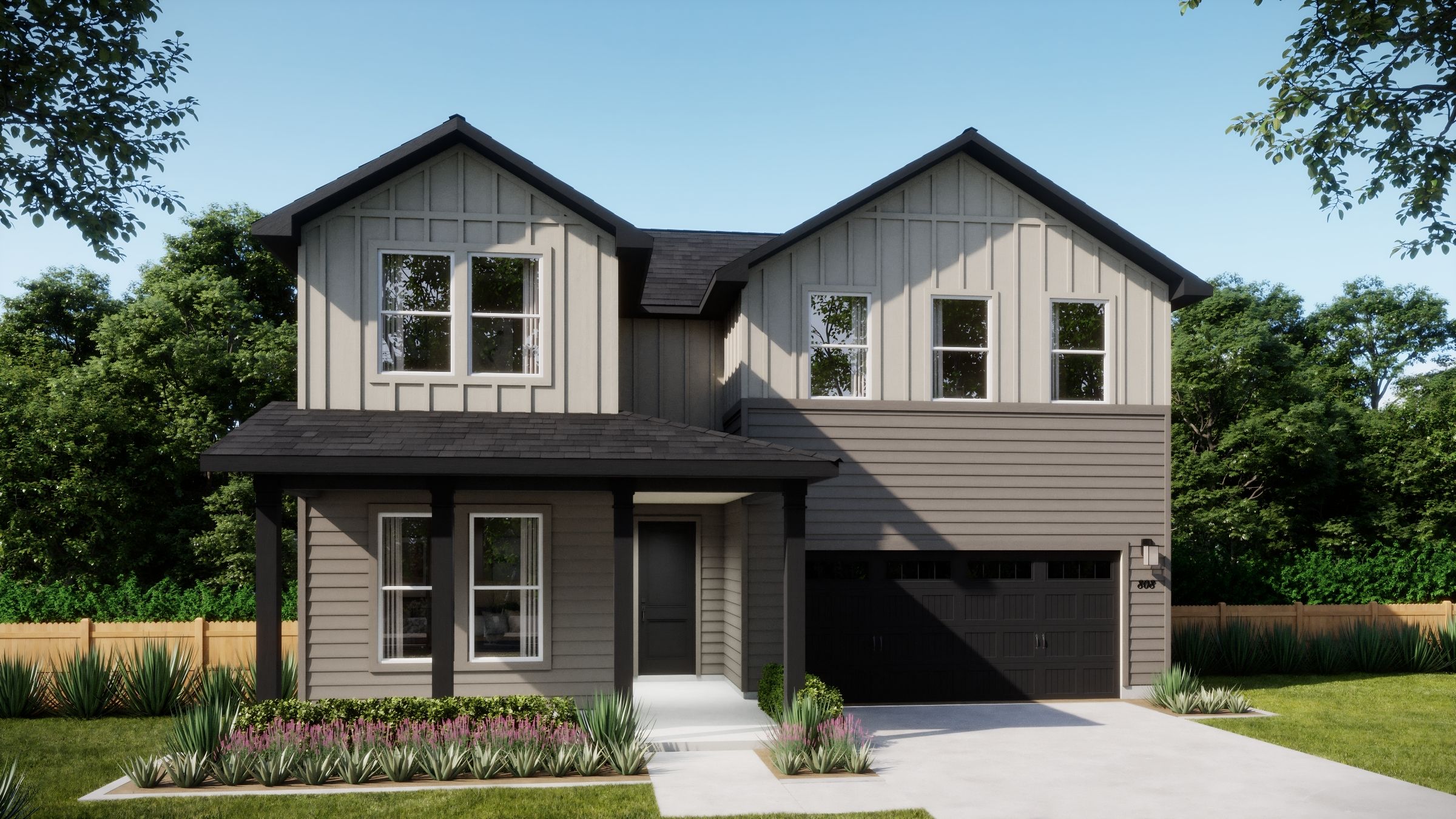 Plan 4054 - The Legacy Collection at Parkton Square: Kyle, Texas - Risewell Homes