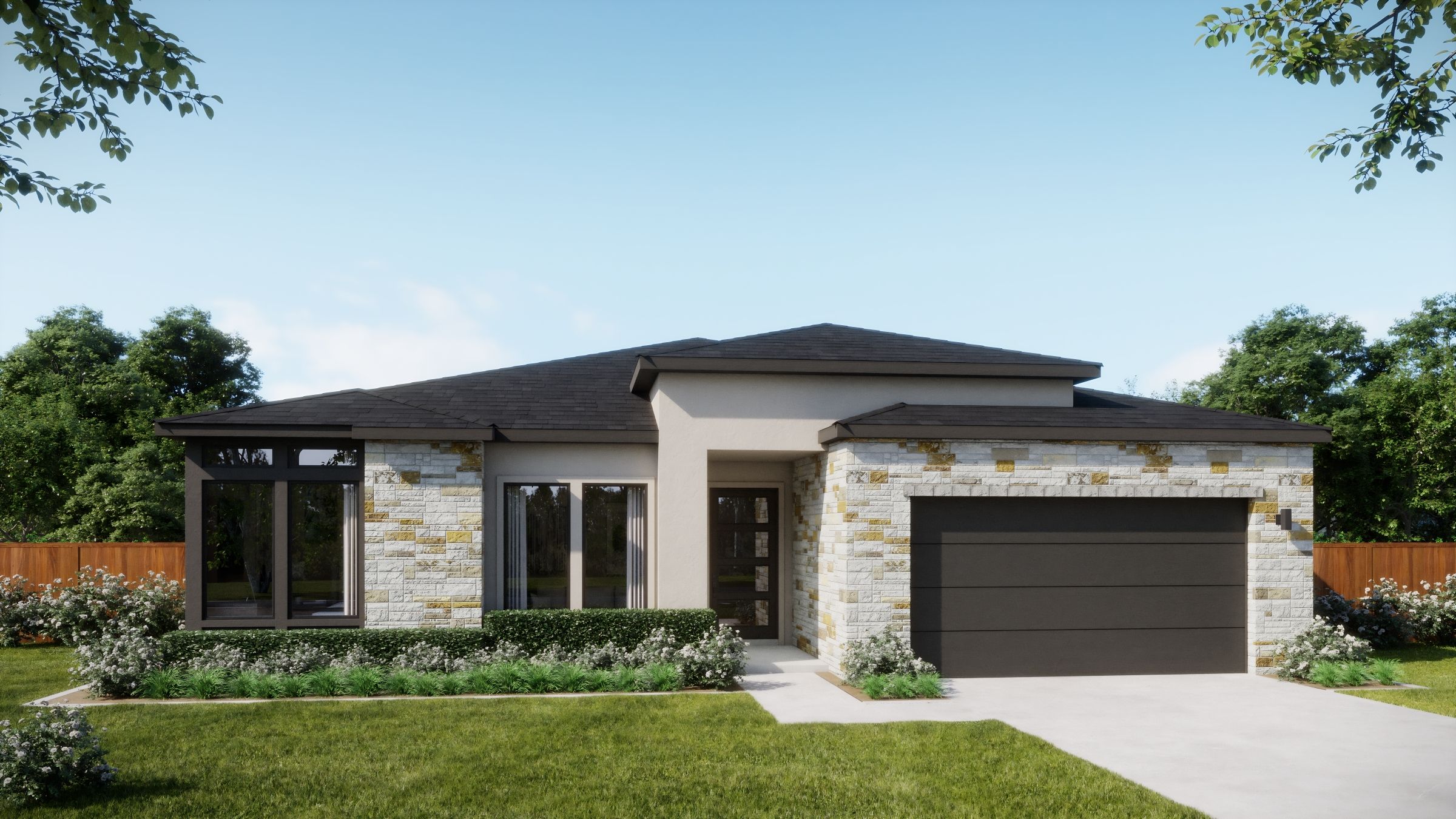 Plan 5001 - Estates Collection - Freedom at Anthem: Buda, Texas - Risewell Homes