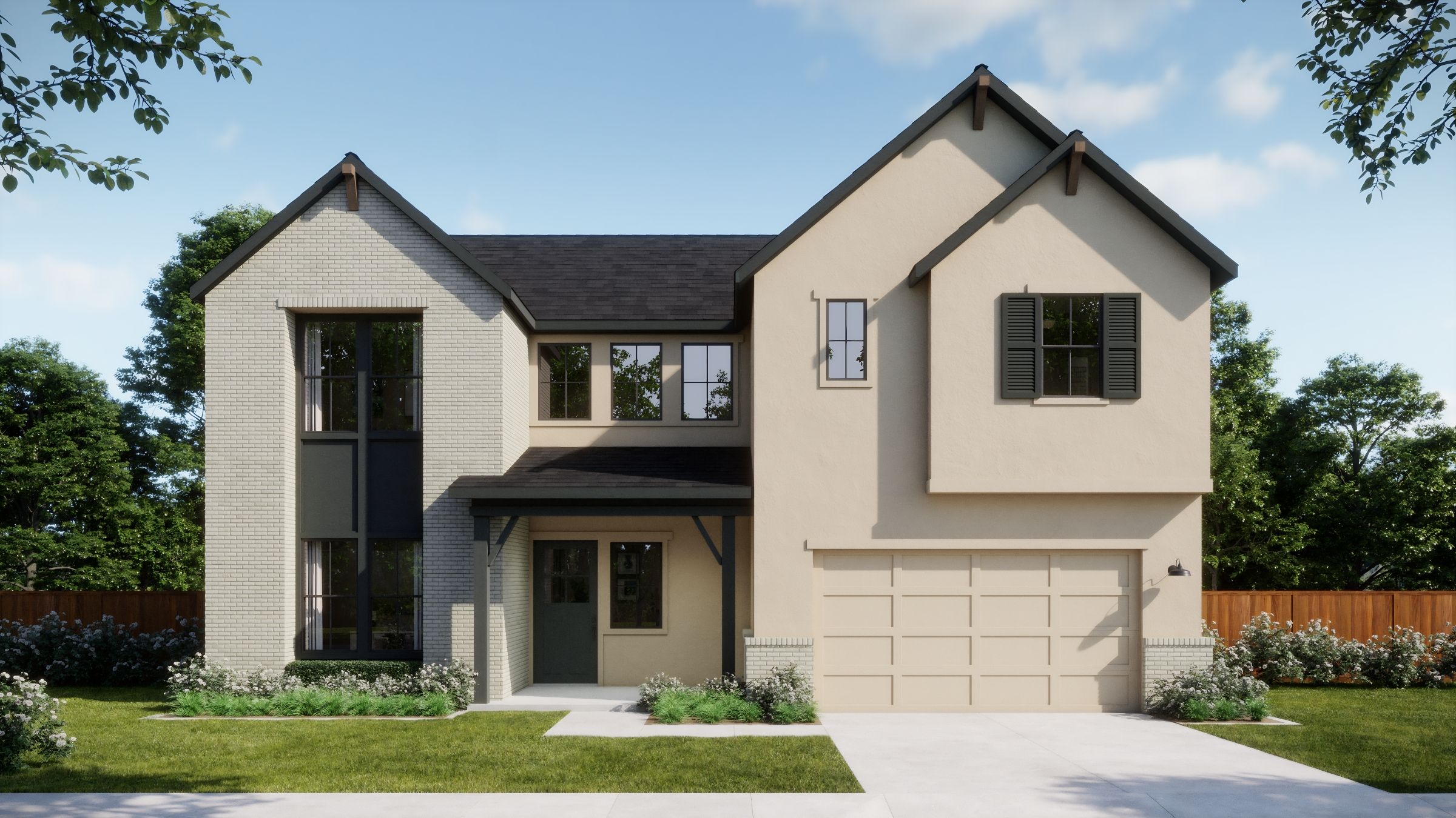 The Estates Collection at Bluff Haven por Risewell Homes en Austin Texas