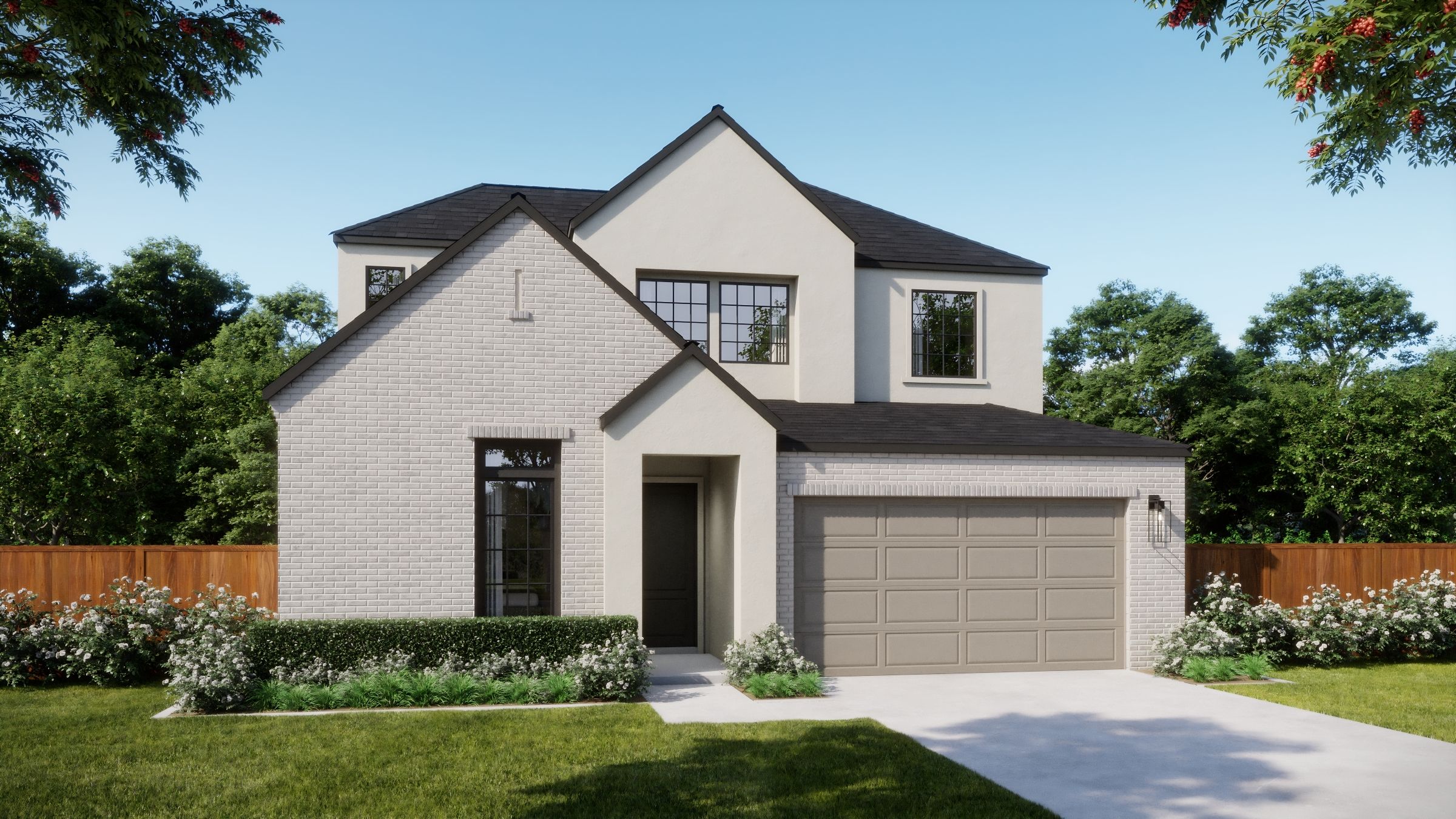 casa en The Manors Collection at Bluff Haven por Risewell Homes