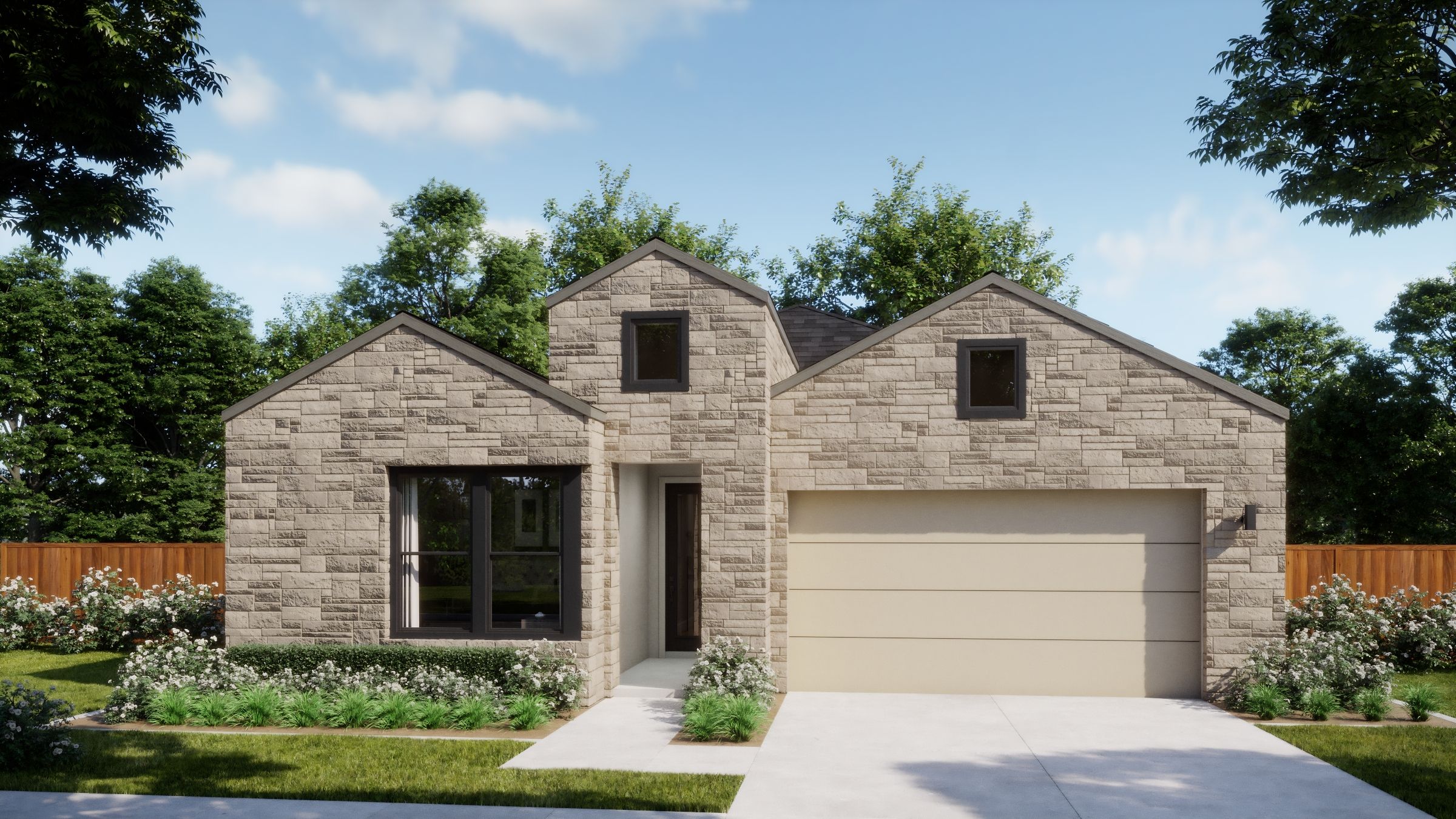 Plan 4017 - Manors Collection - Freedom at Anthem: Buda, Texas - Risewell Homes
