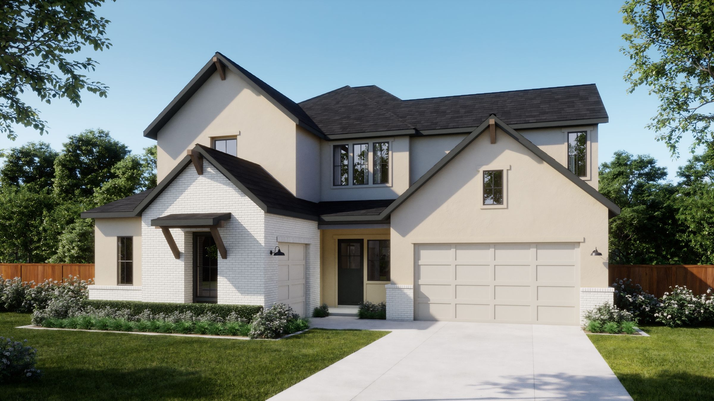 Plan 5054 - The Estates Collection at Bluff Haven: Georgetown, Texas - Risewell Homes