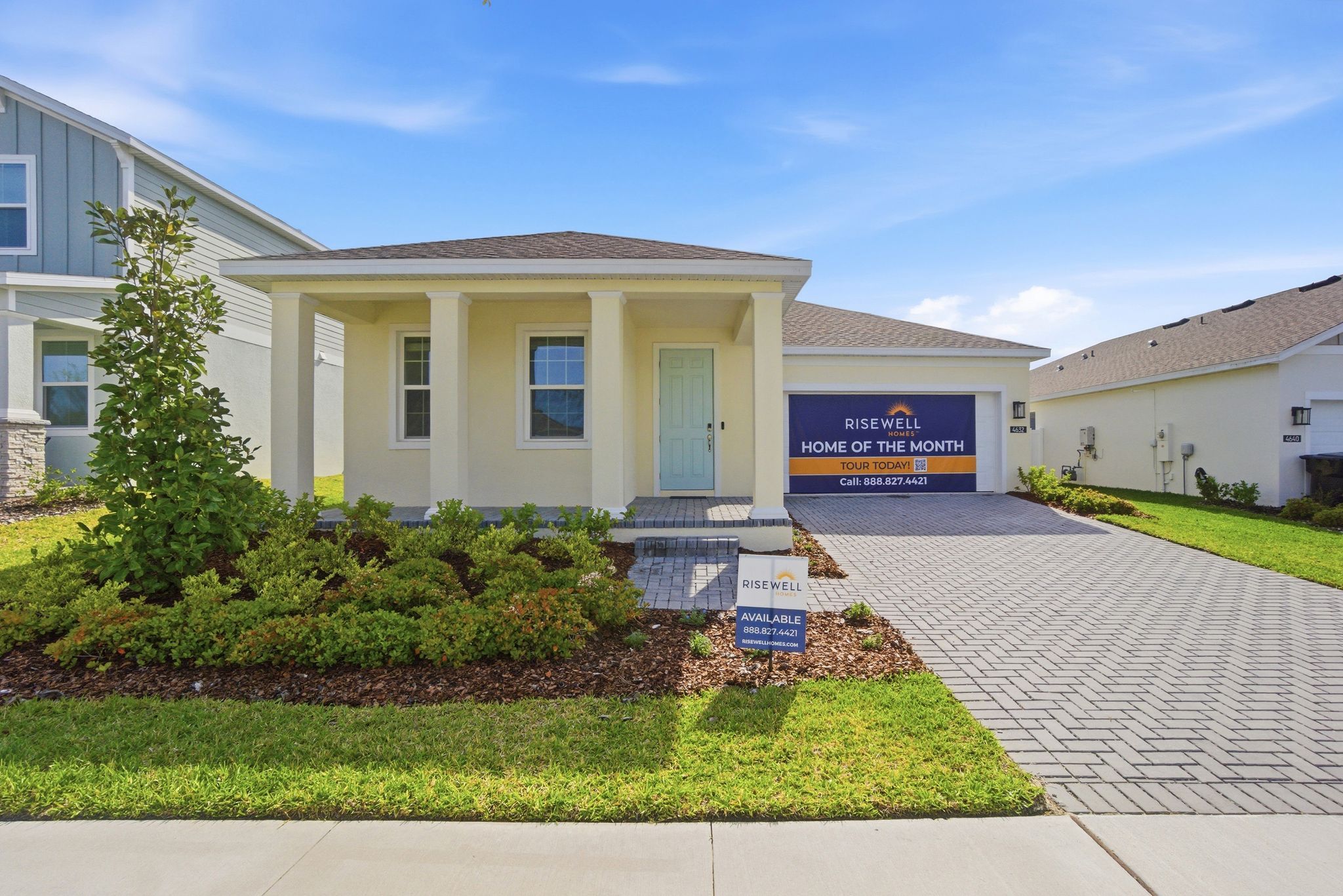 Oakview por Risewell Homes en Orlando Florida