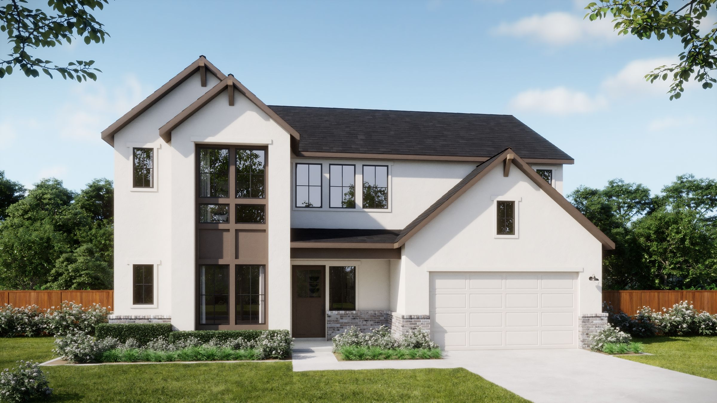 Plan 5051 - Chateau Collection - Freedom at Anthem: Buda, Texas - Risewell Homes