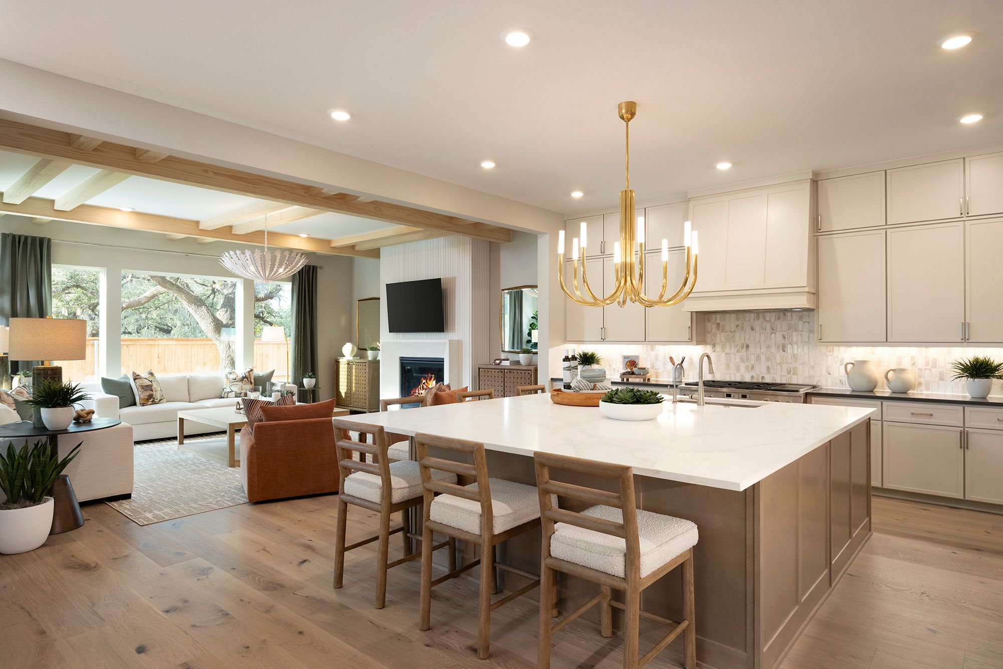 casa en The Estates Collection at Bluff Haven por Risewell Homes