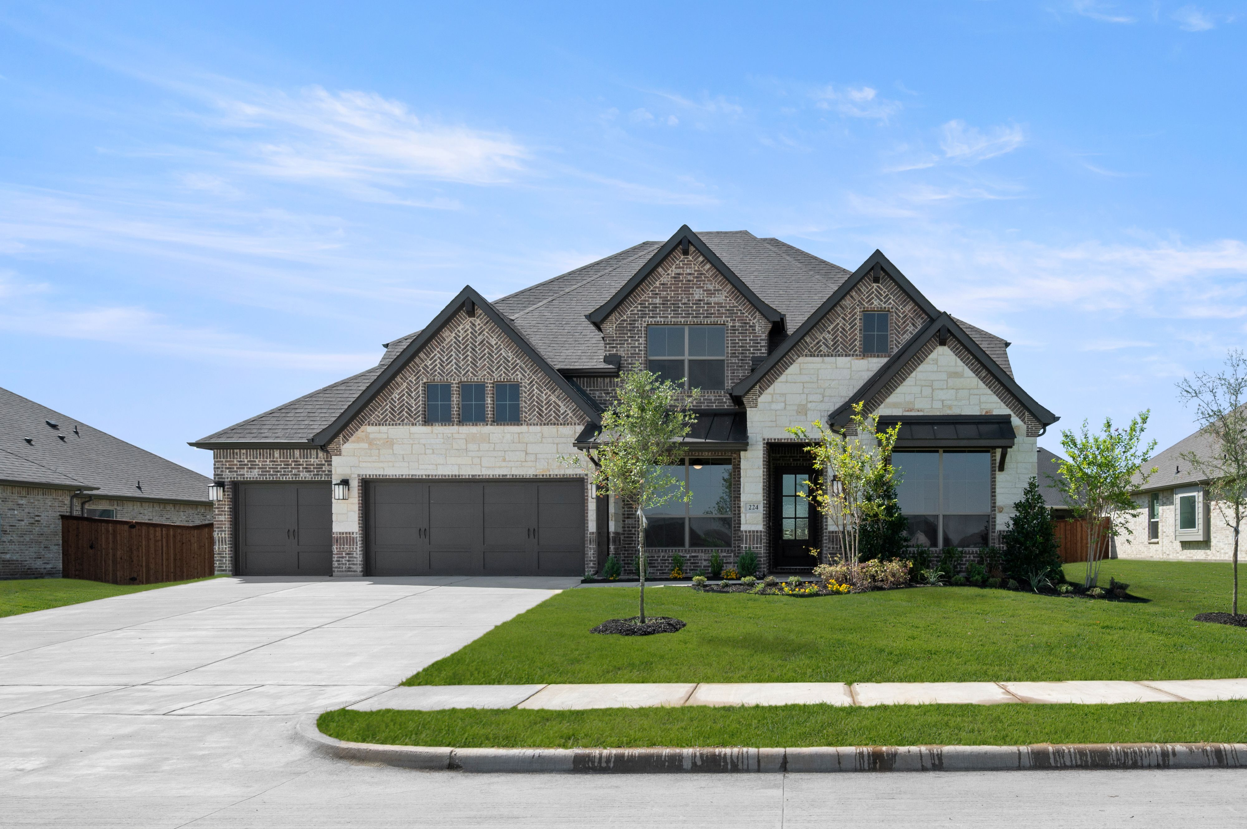 Concept 3473 - Myrtle Creek: Waxahachie, Texas - Risewell Homes