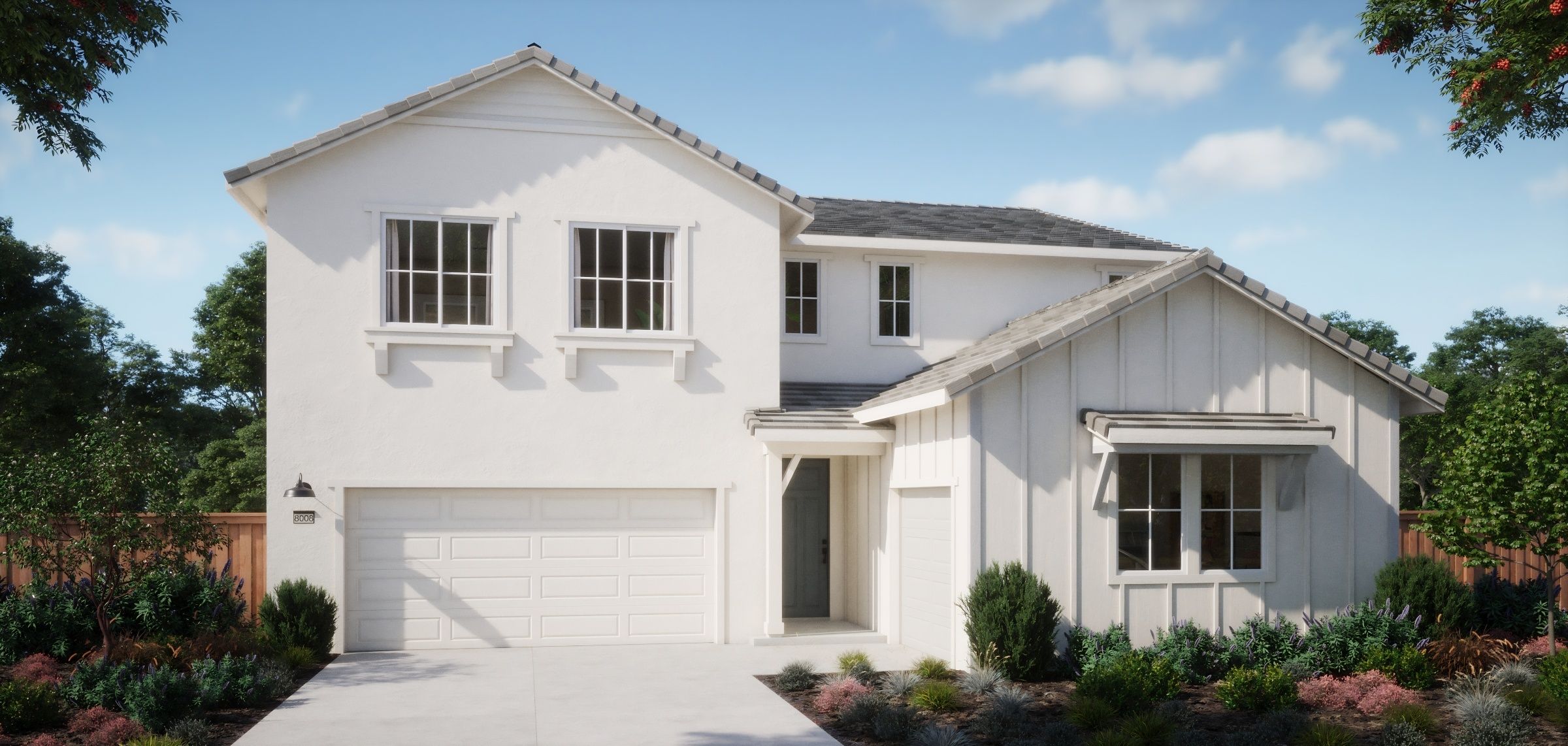The Bungalows at Arbor Ranch por Risewell Homes en Sacramento California