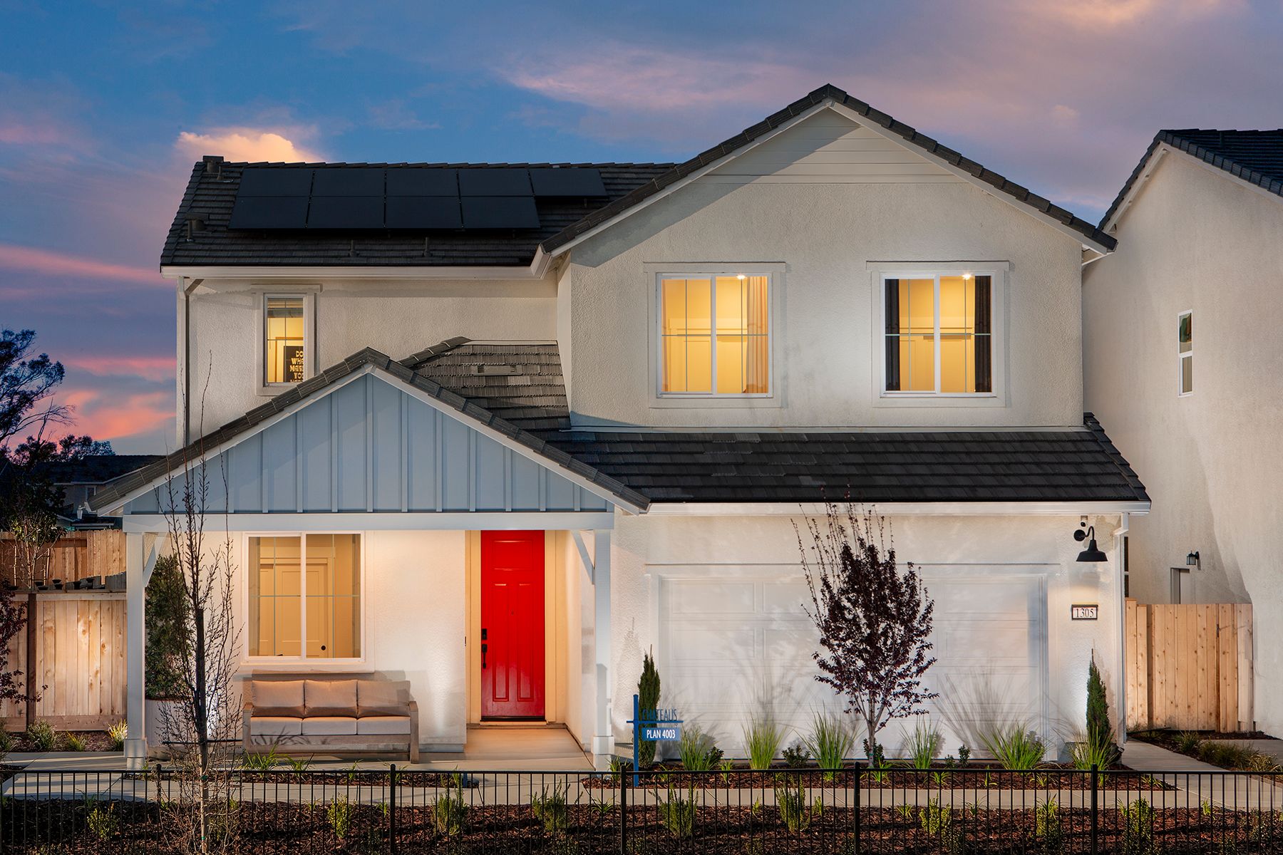 Plan 4003 - The Chateaus at Natomas Landing: Sacramento, California - Risewell Homes