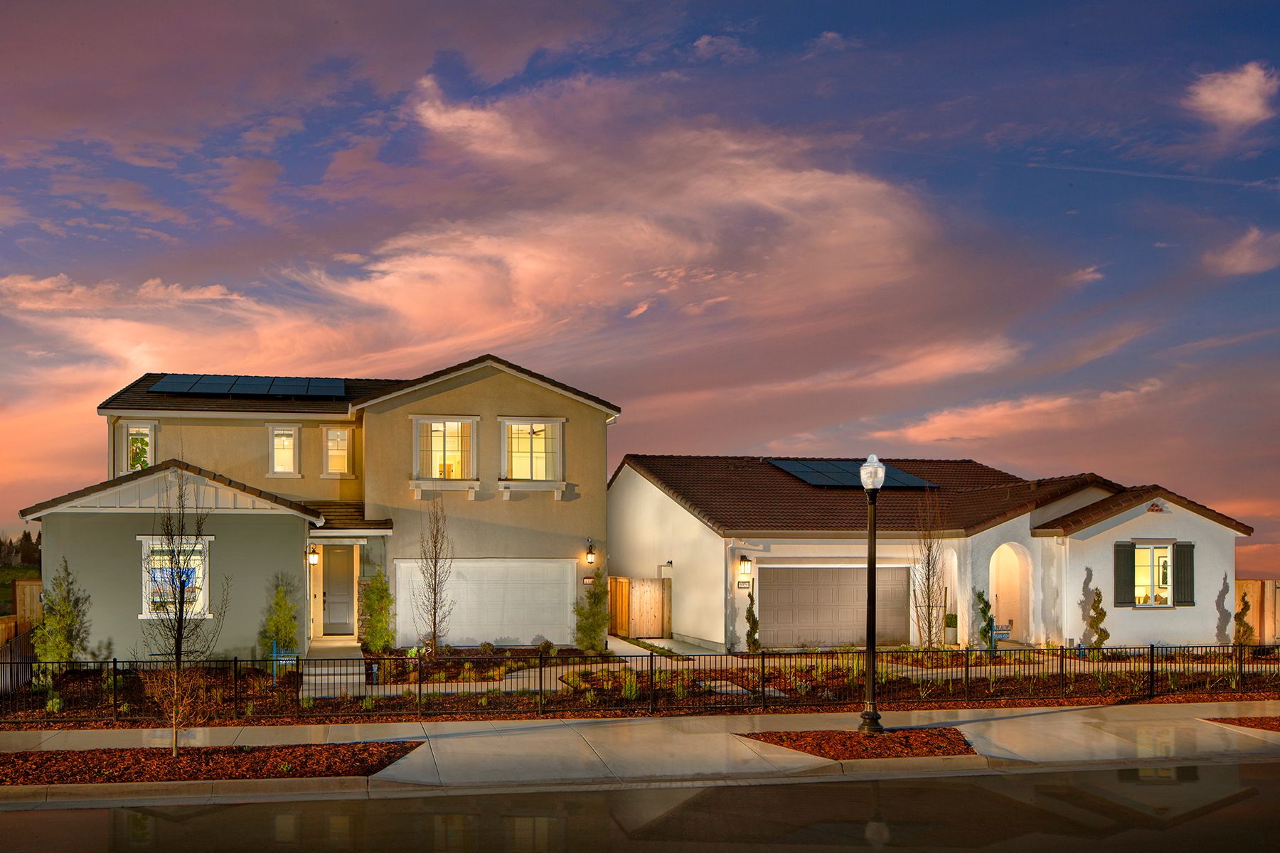 casa en The Bungalows at Natomas Landing por Risewell Homes