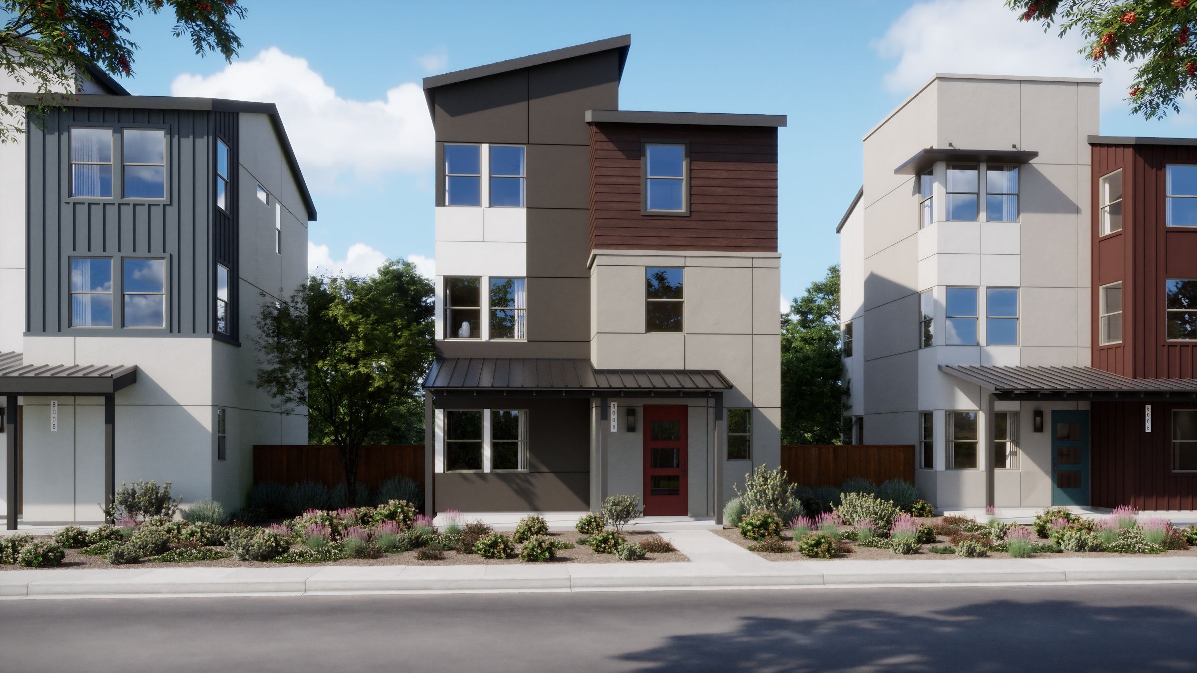 Nexus at the Dublin Centre por Risewell Homes en Oakland-Alameda California
