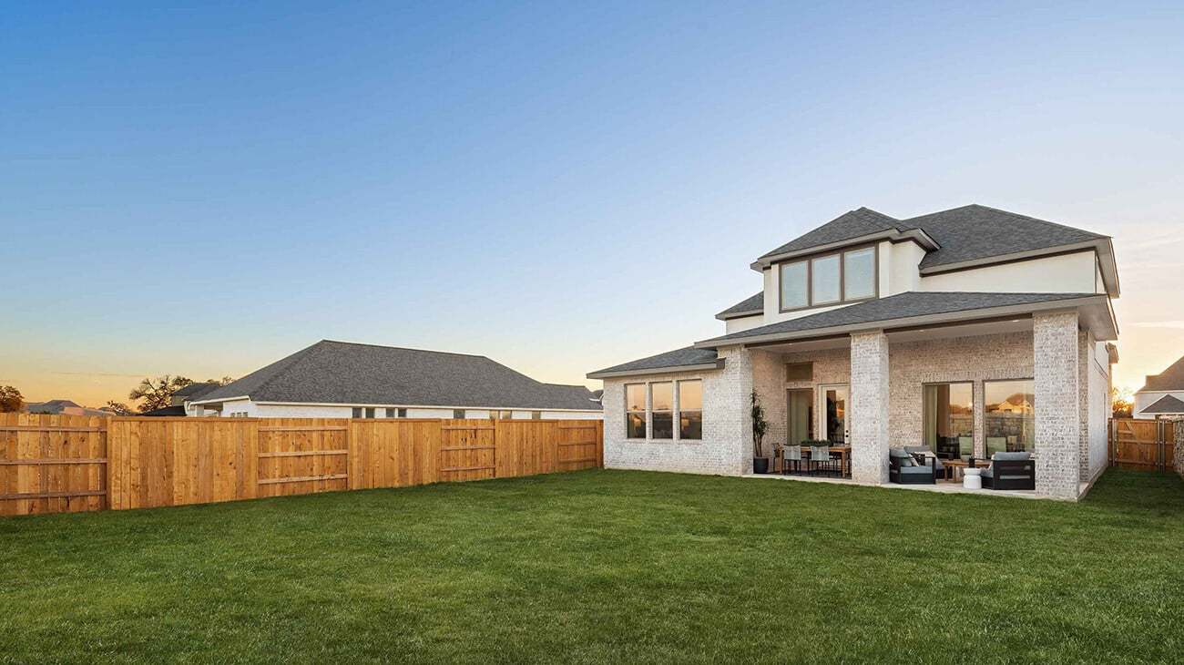 Back Exterior at Madeline Plan at 6 Creeks