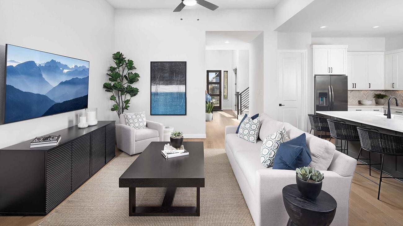 Great Room at Madeline Plan at 6 Creeks