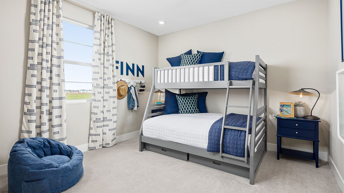 Bunk Beds at Plan 3001, Villas at Arbor Ranch