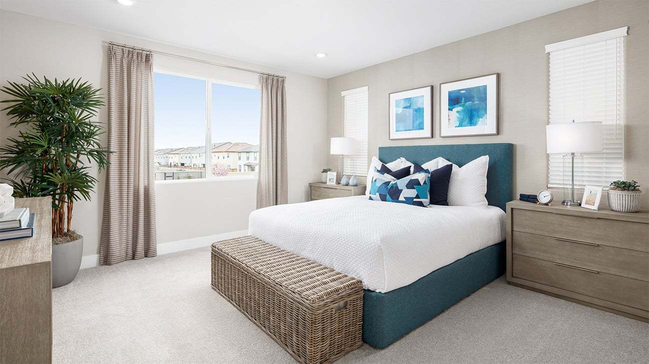 Primary Bedroom at Plan 3001, Villas at Arbor Ranch