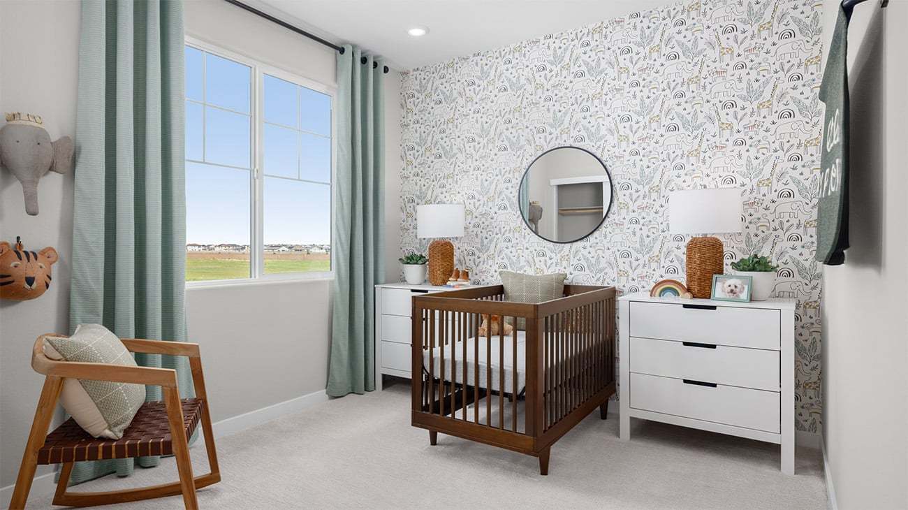 Baby Room at Plan 3002, Villas at Arbor Ranch