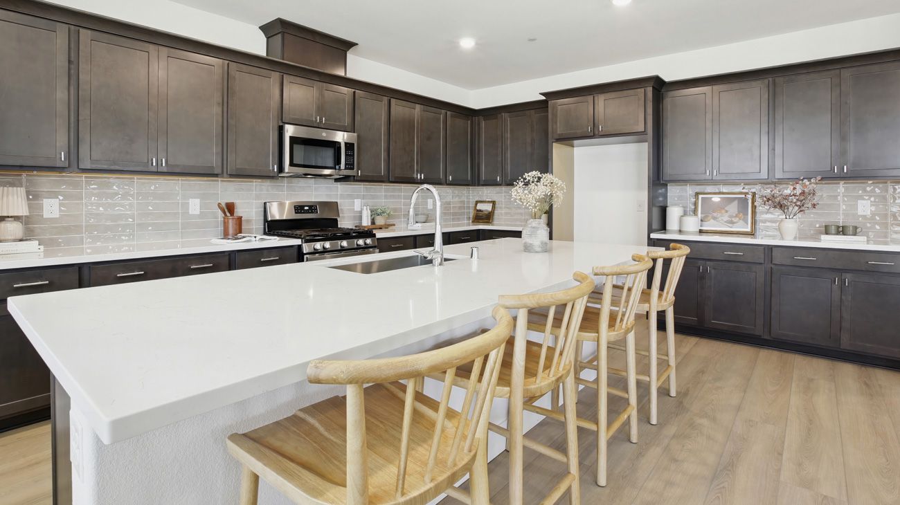 Breakfast Bar at Plan 5002, The Residences at Arbor Ranch