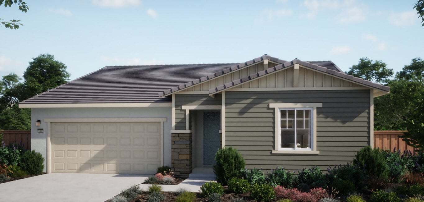 Plan 4501 - The Bungalows at Arbor Ranch: Elk Grove, California - Risewell Homes