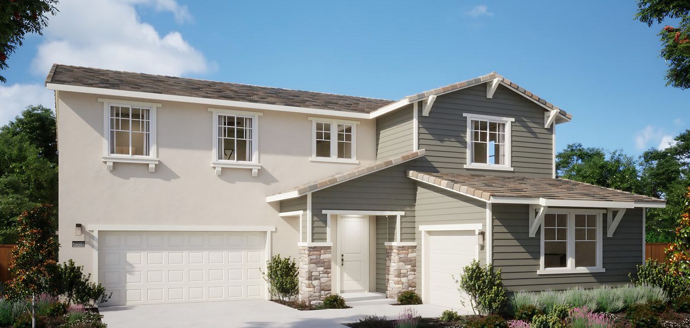 Plan 3, Elevation C at The Residences at Arbor Ranch