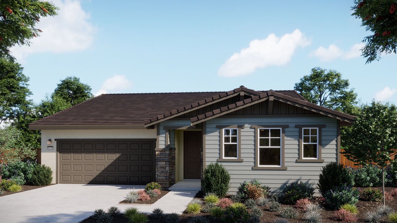 Bungalows at Natomas - Plan 4504 Craftsman Elevation