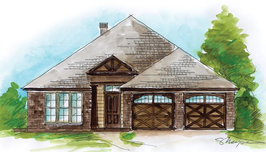 The Cottonwood floor plan