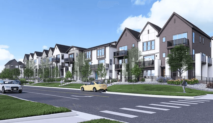 casa en Lyric at RidgeGate por Thrive Home Builders