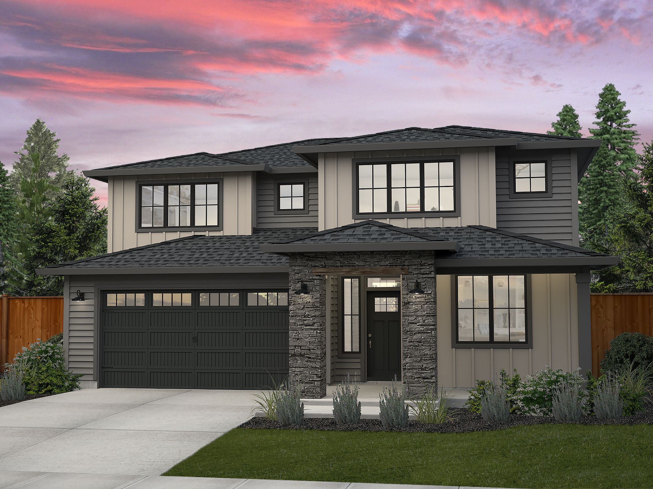 Farmhouse with Stone