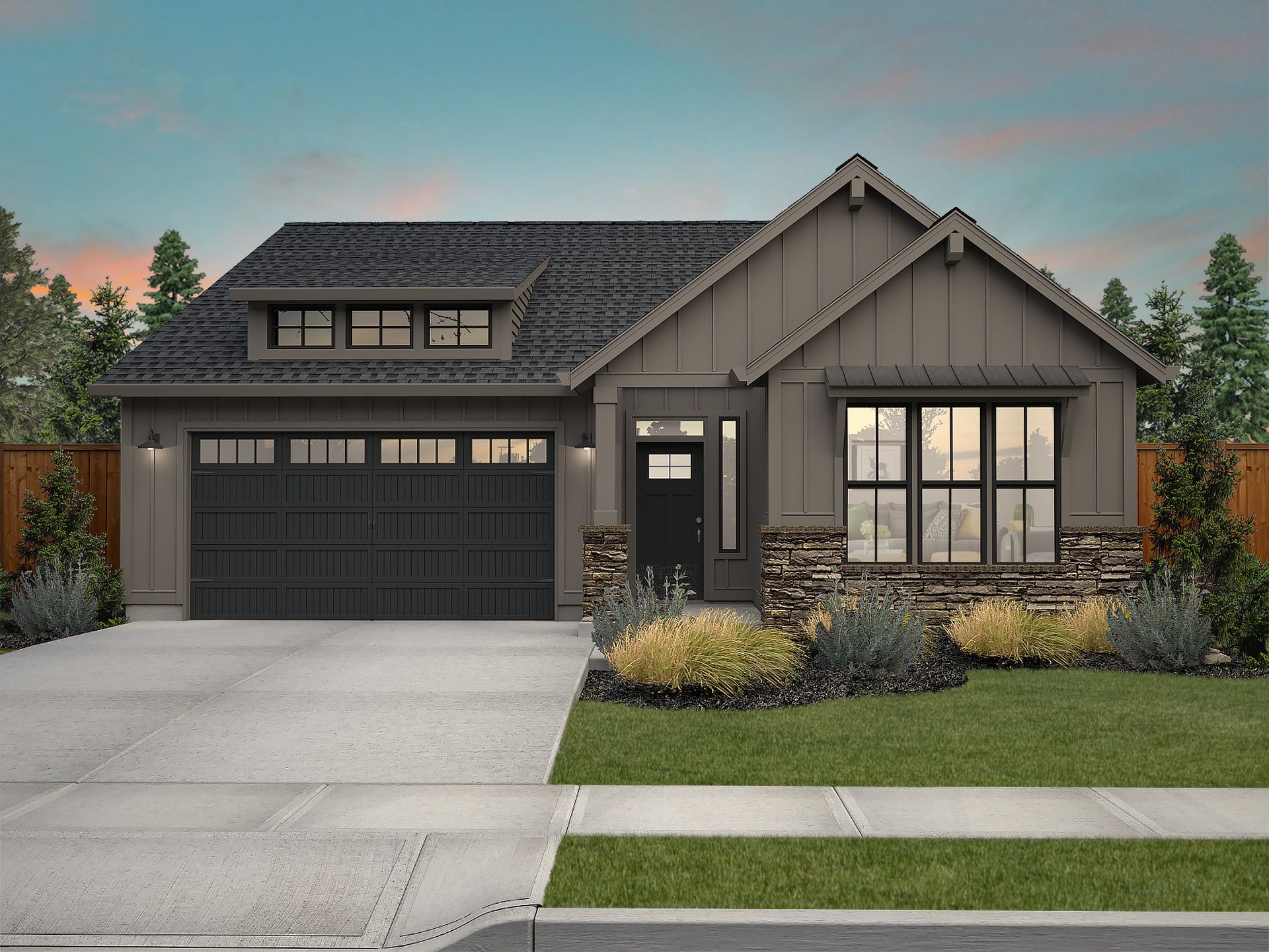 Farmhouse with Stone