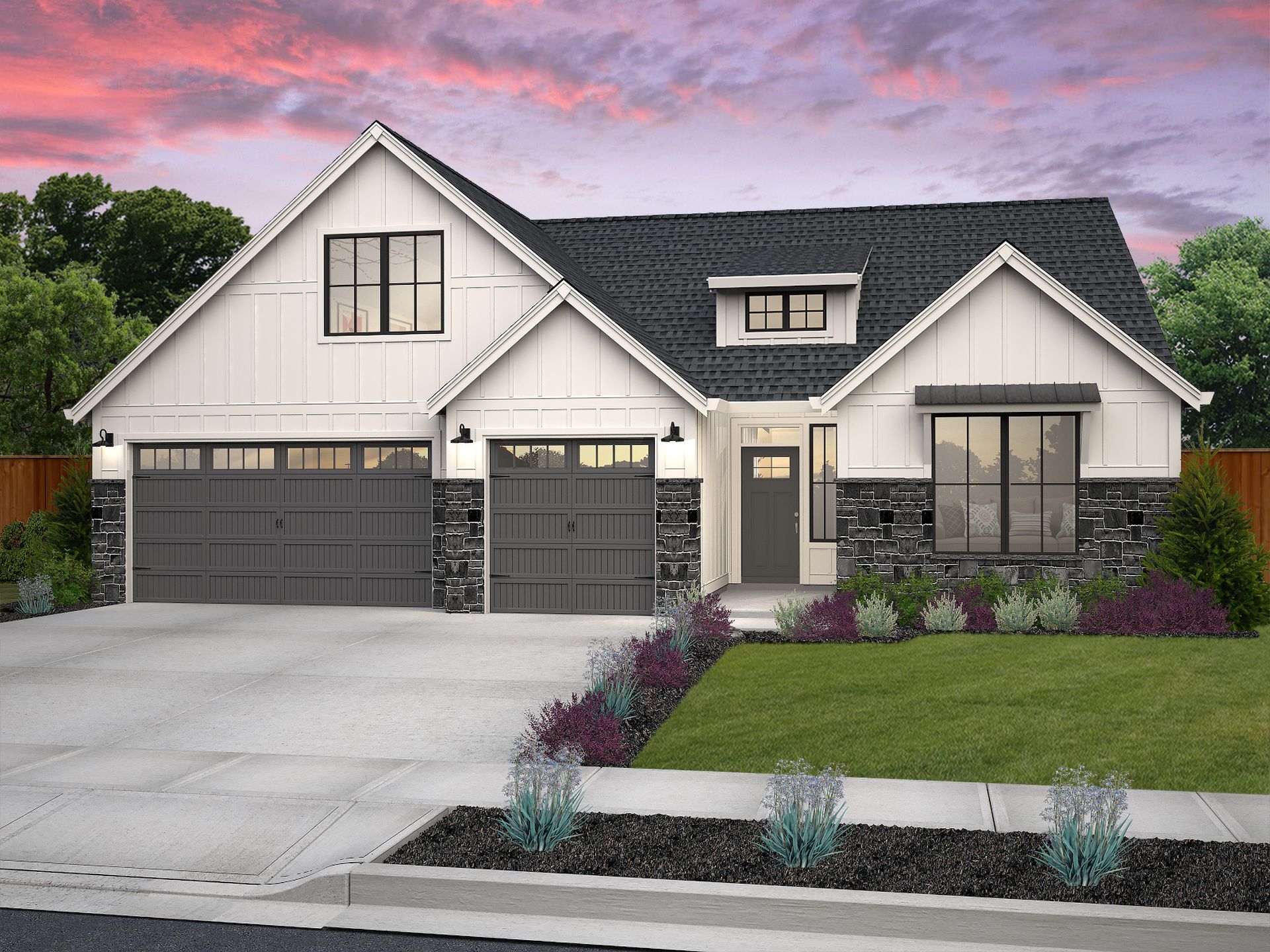 Farmhouse w/ Stone