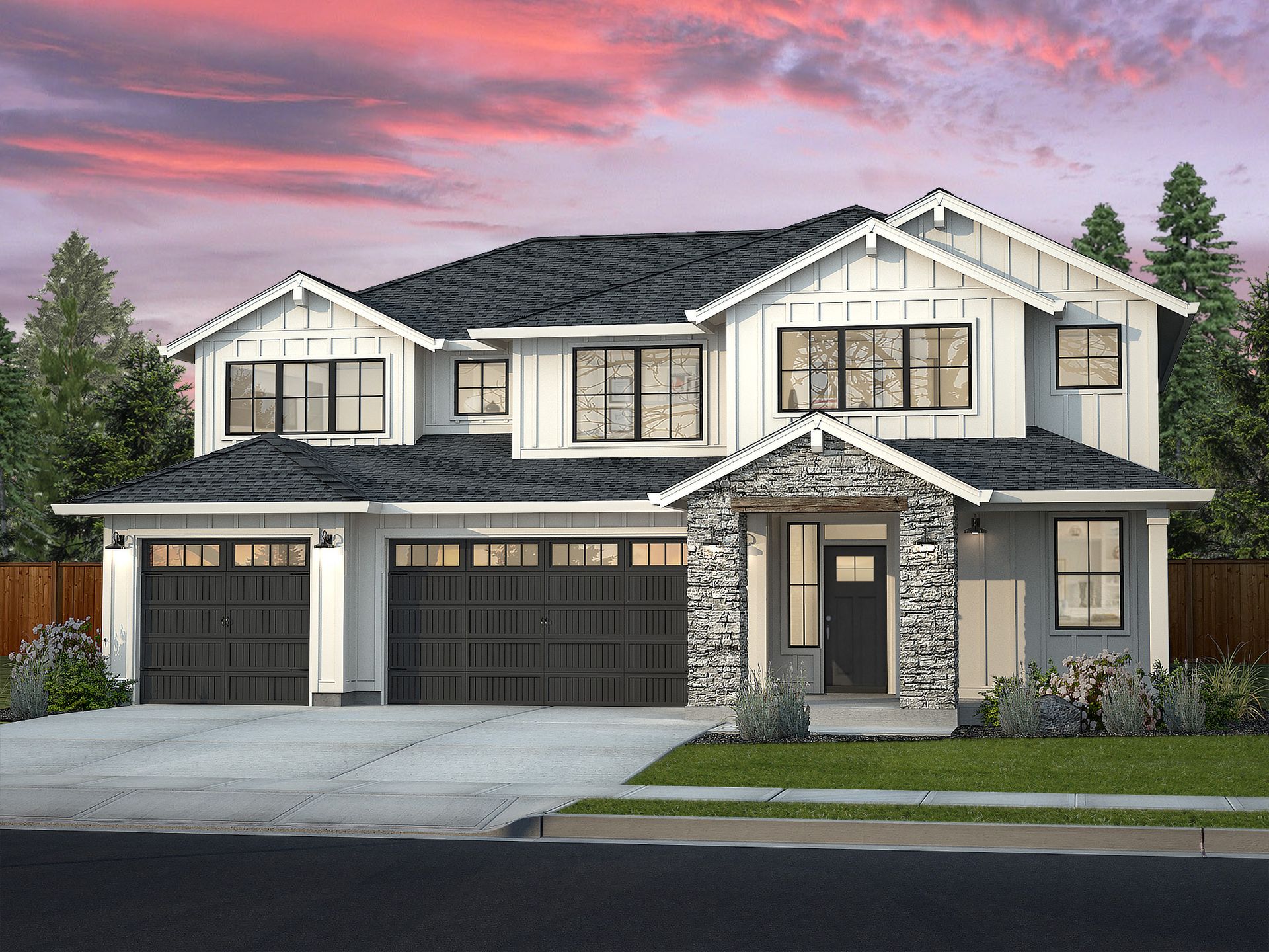 Farmhouse w/ Stone