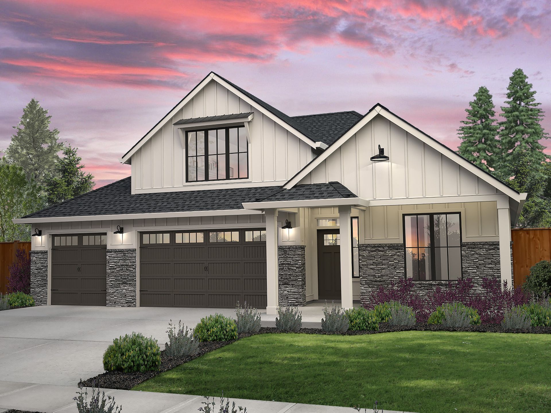 Farmhouse w/ Stone