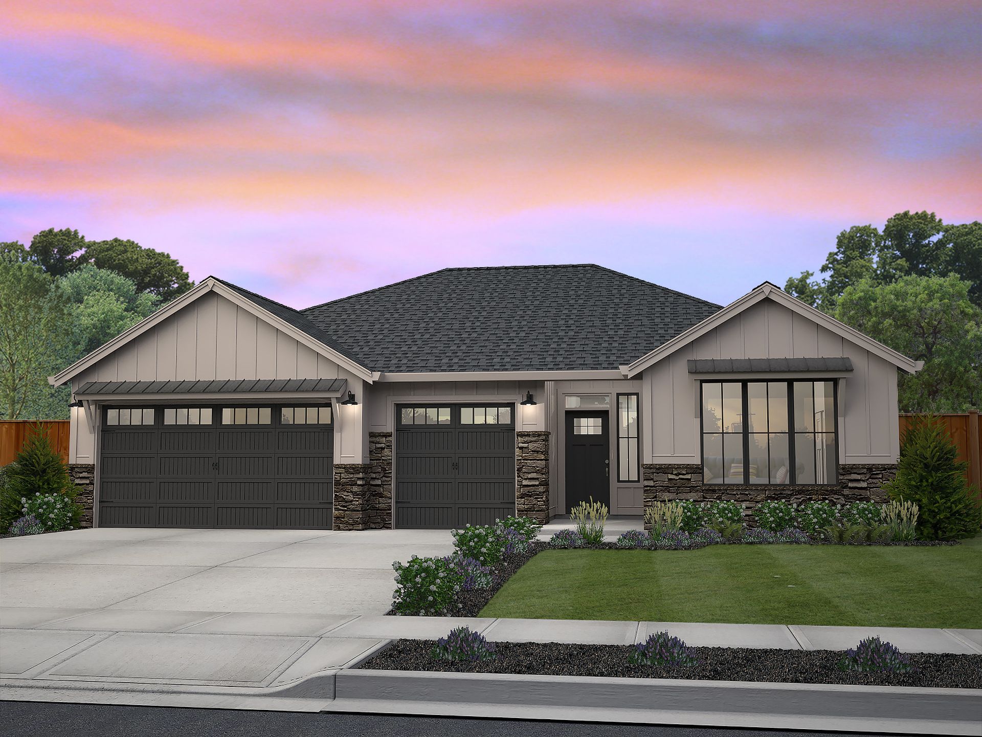Farmhouse w/ Stone