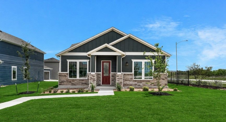 Easton Park Quad 60 por Newmark Homes en Austin Texas