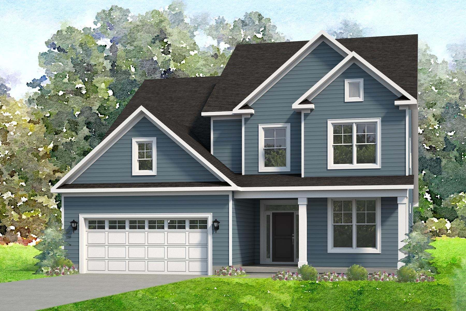 Elevation A Siding