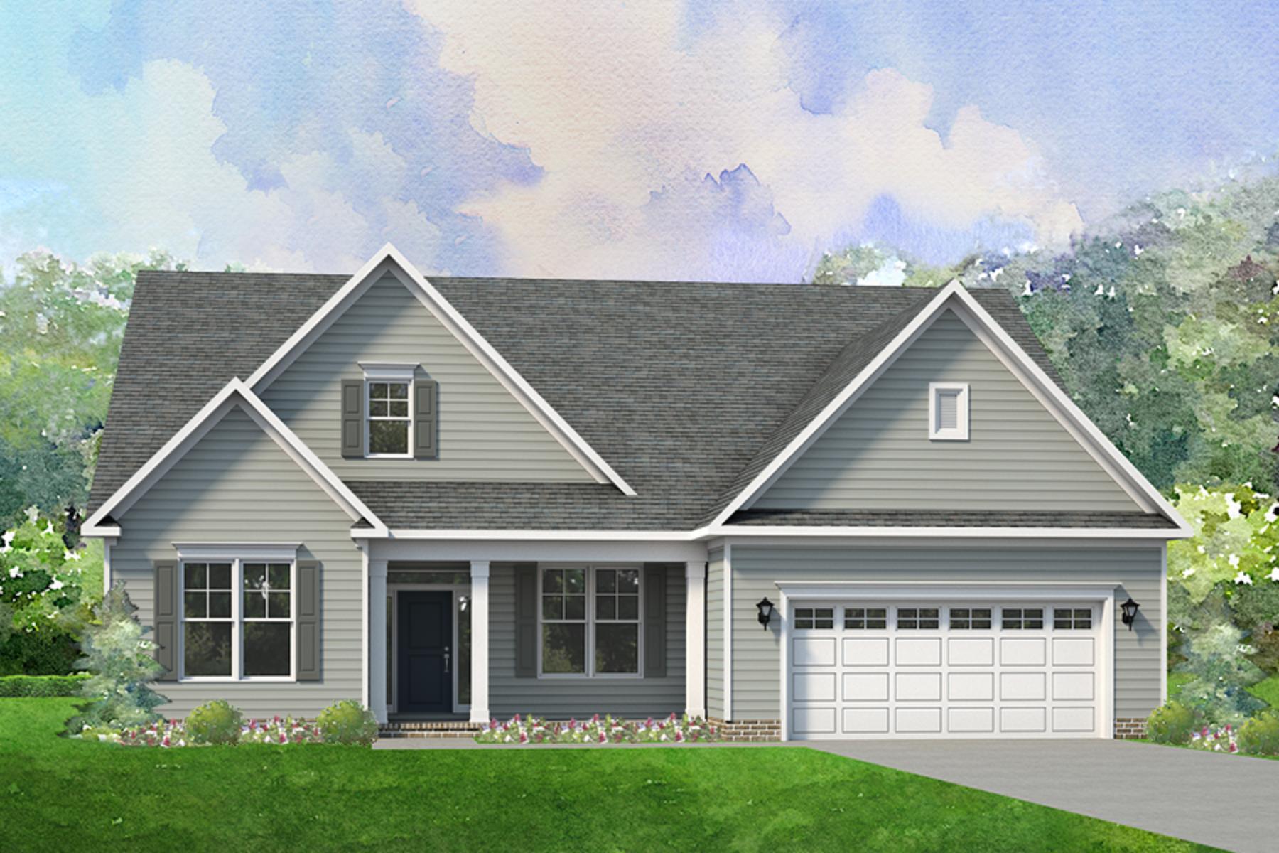 Elevation A Siding