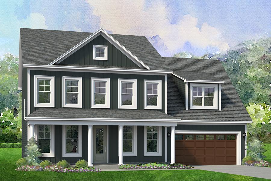 Elevation A Siding