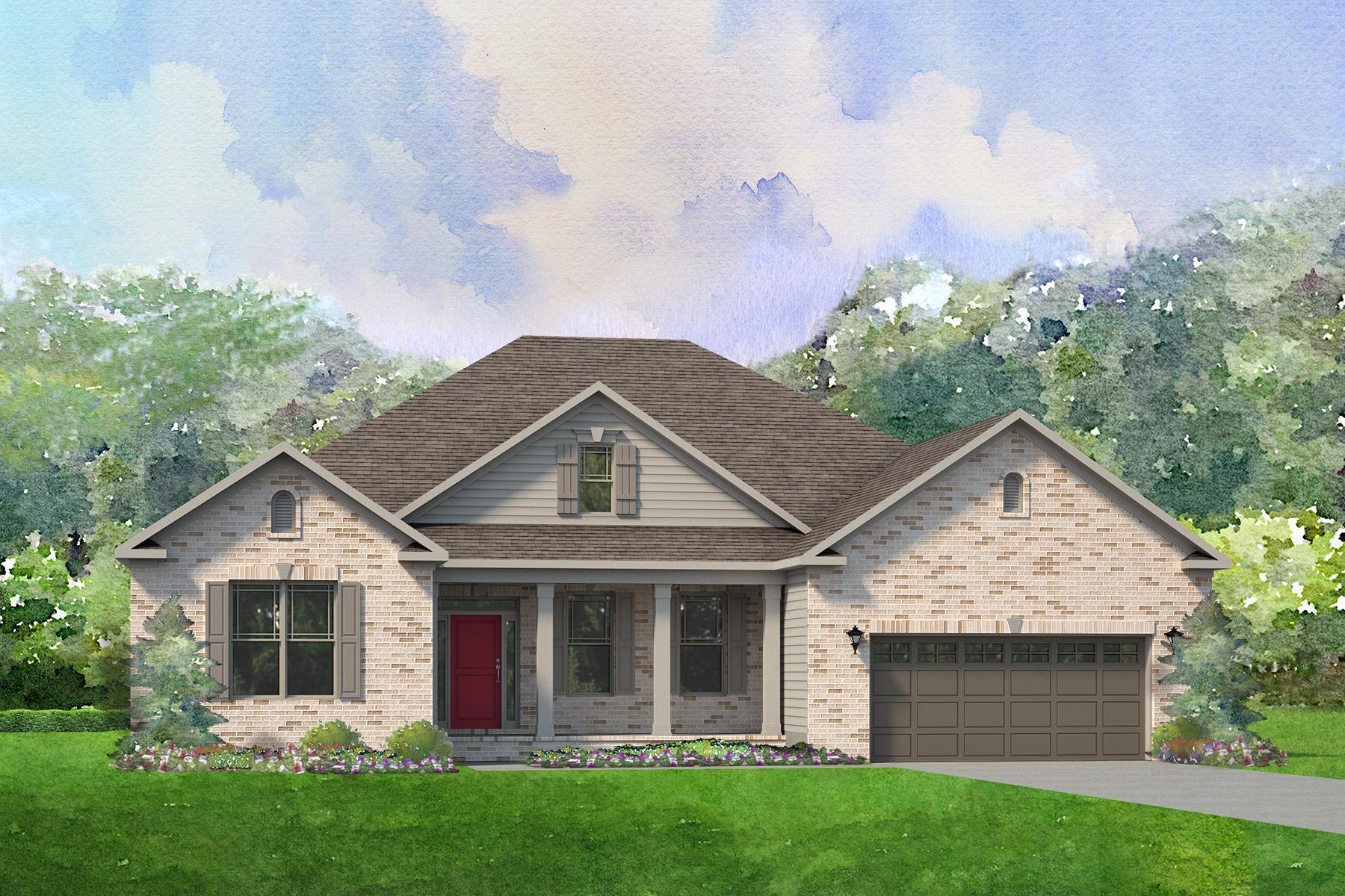 Elevation B Brick