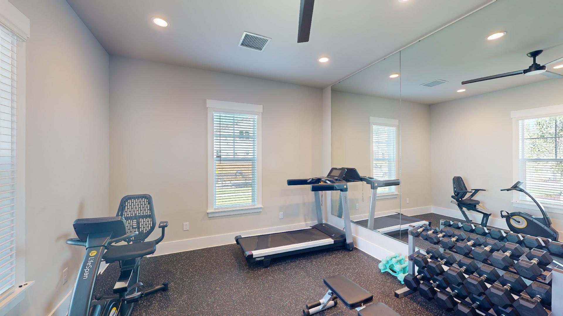 Clubhouse Fitness Room