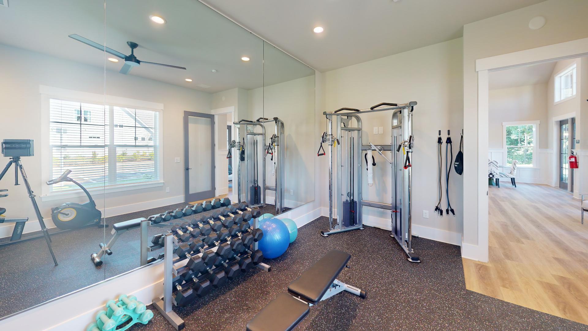 Clubhouse Fitness Room