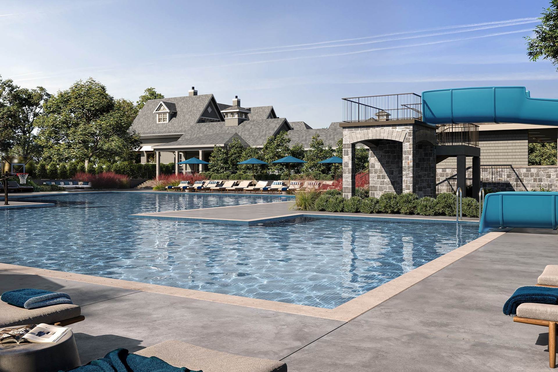 Resort Style Pool & Outdoor Grilling