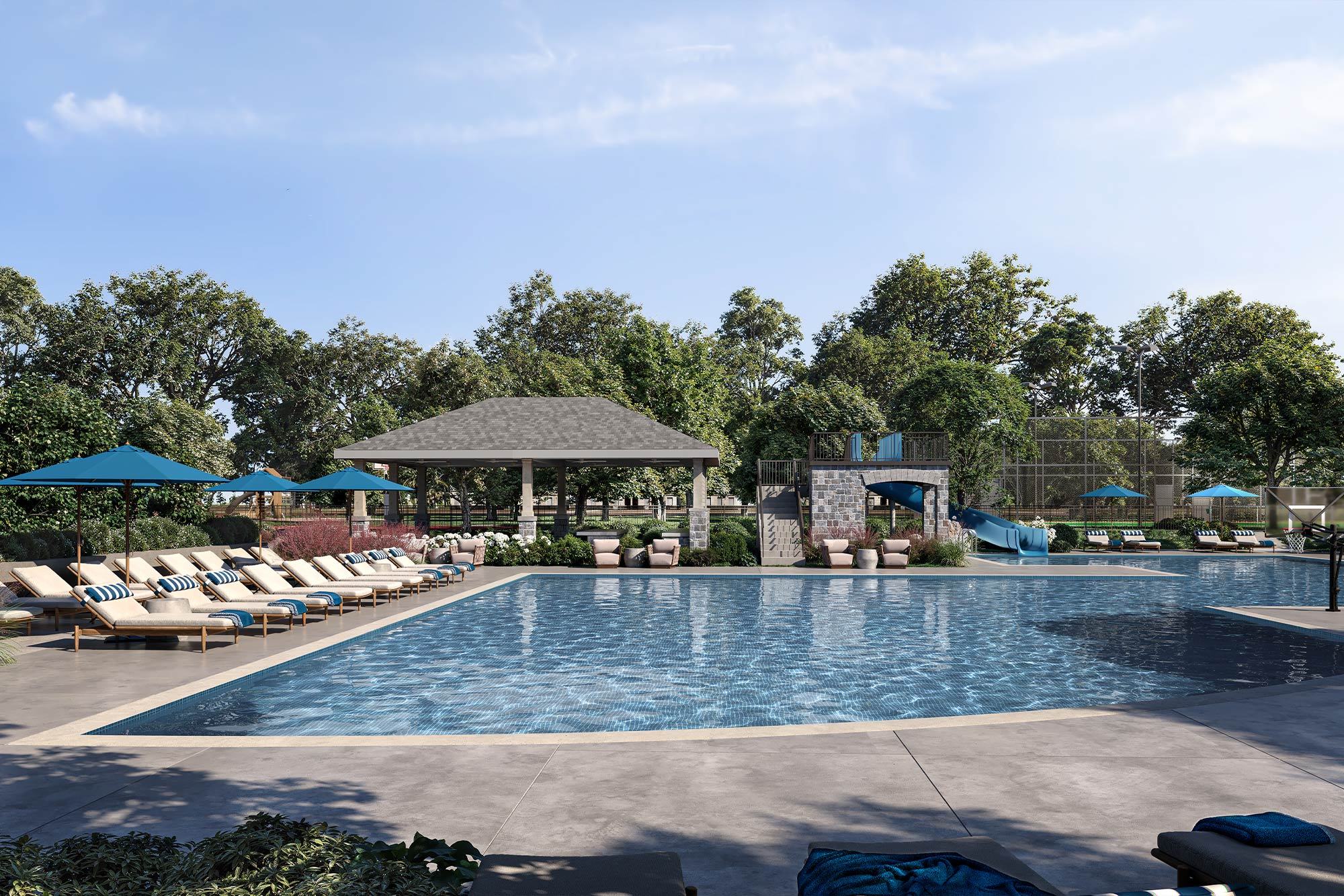 Resort Style Pool & Outdoor Grilling