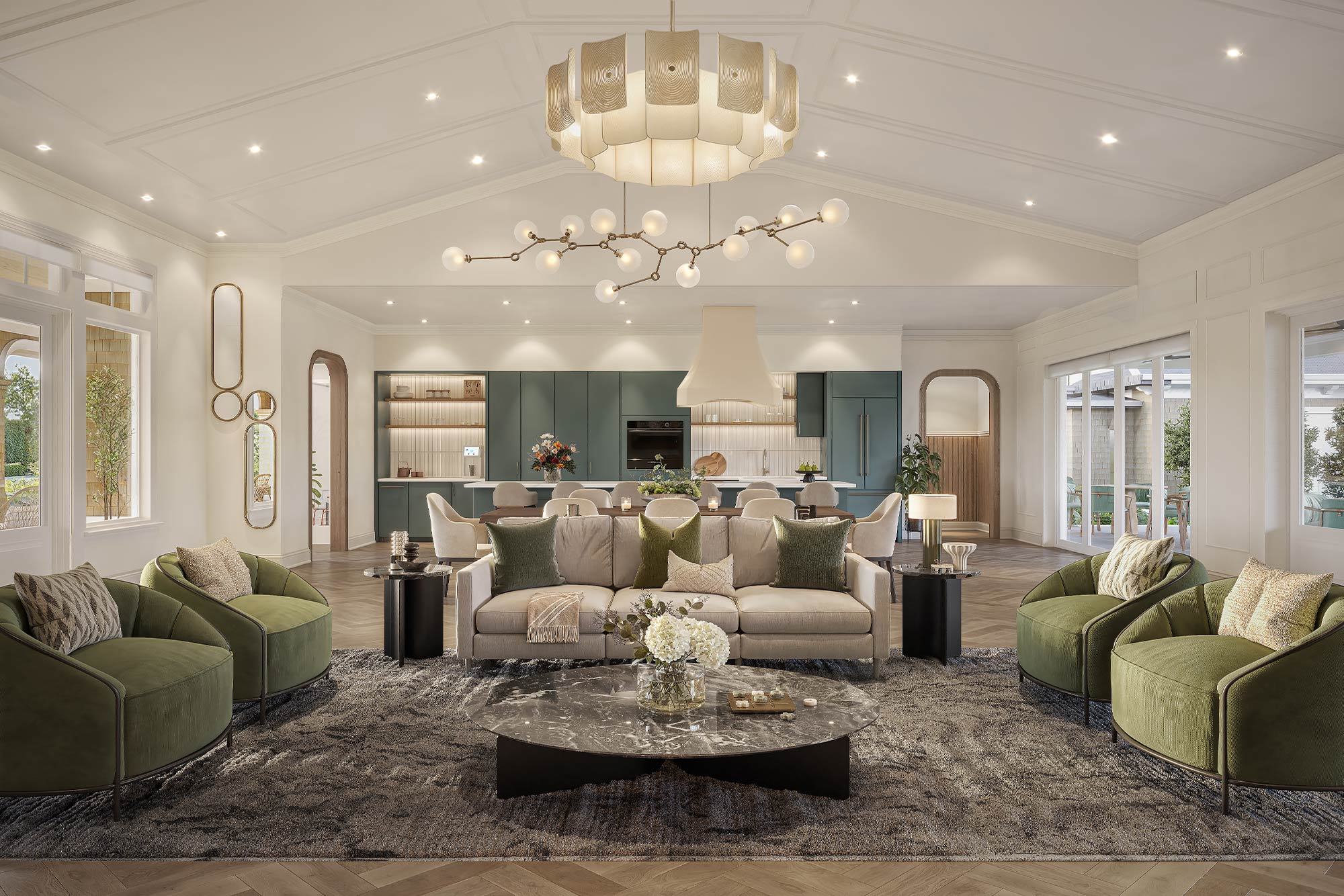 Resident Clubhouse & Social Spaces