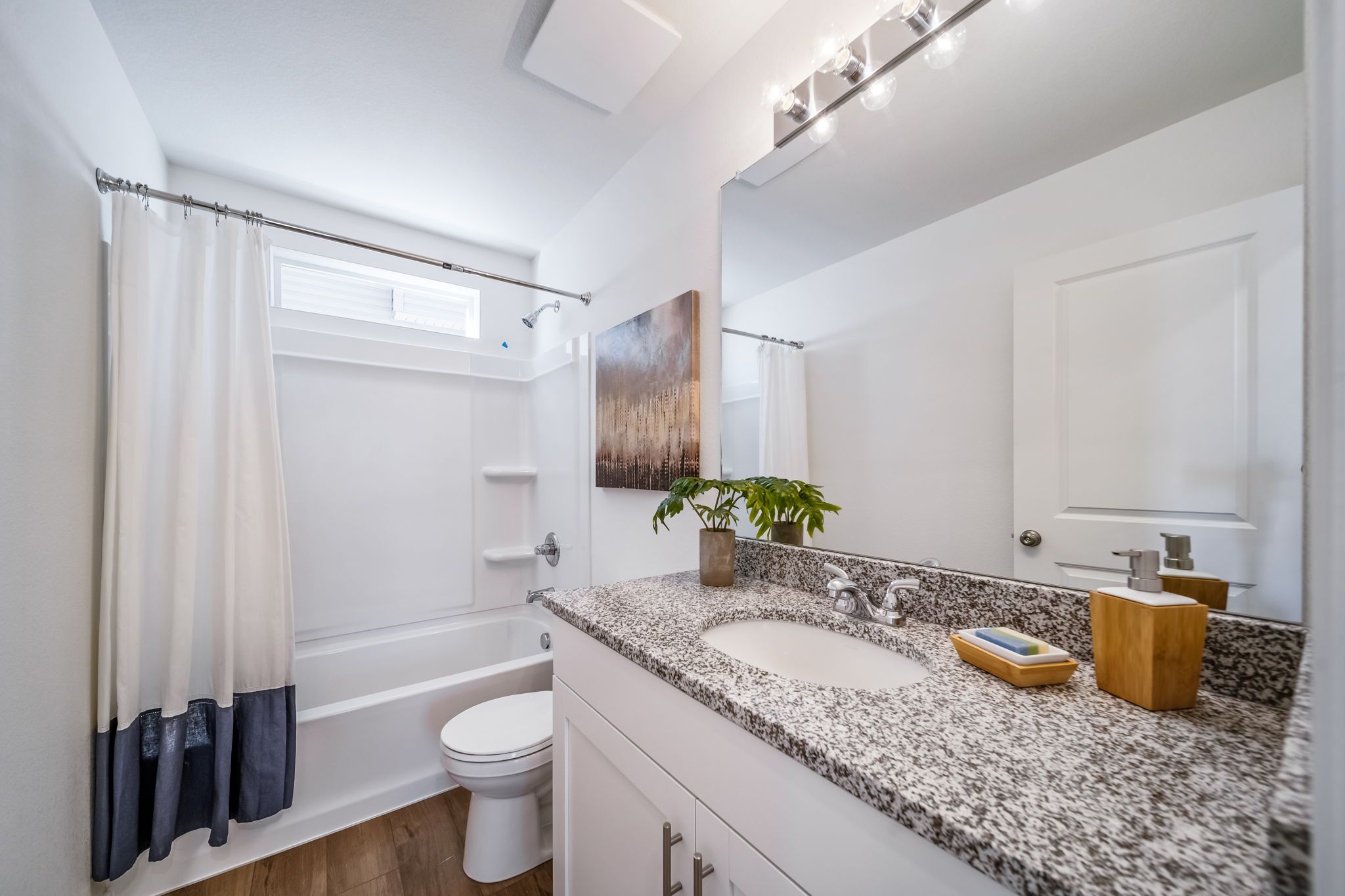 Secondary bathroom