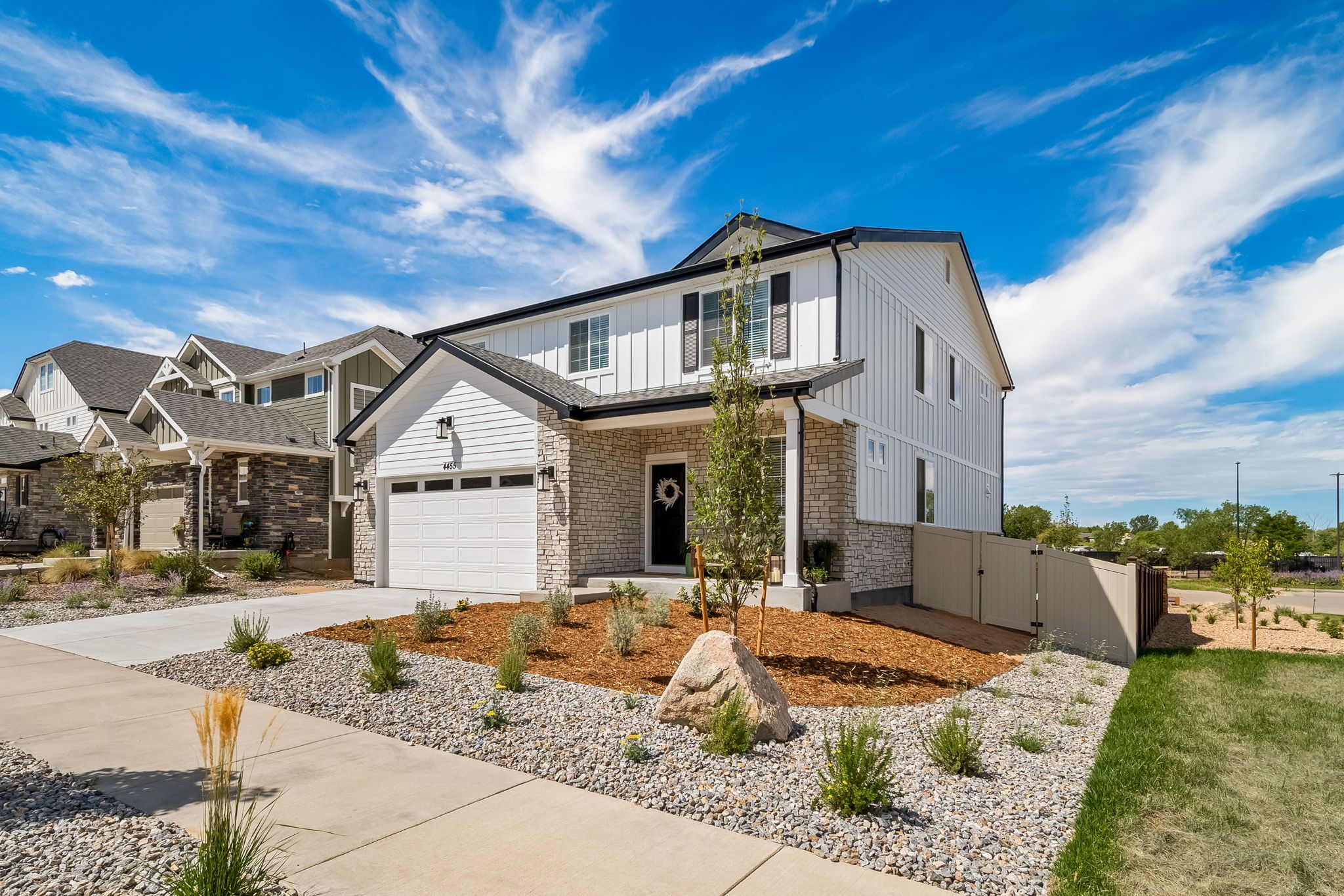 Exterior photo of the Brio Wonder floorplan in Green Valley Ranch