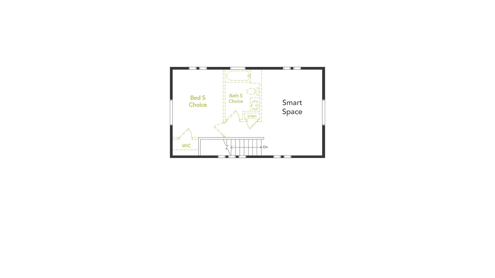Rendering of Friesian 3rd Floor