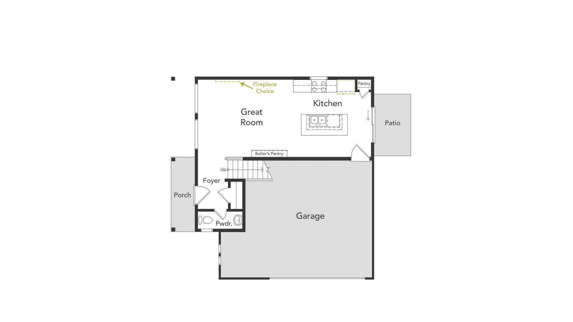 Rendering of Friesian 1st Floor
