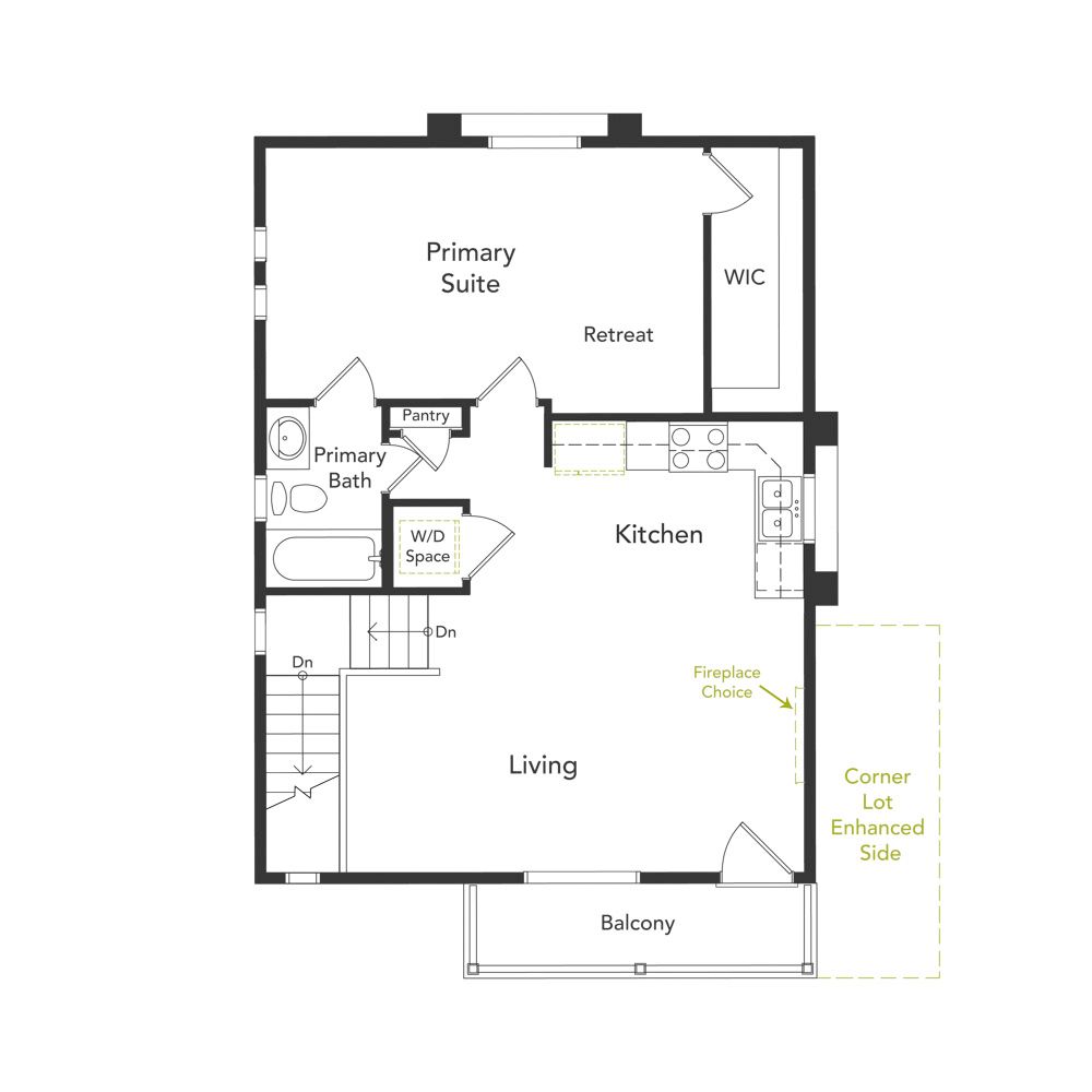 second floor