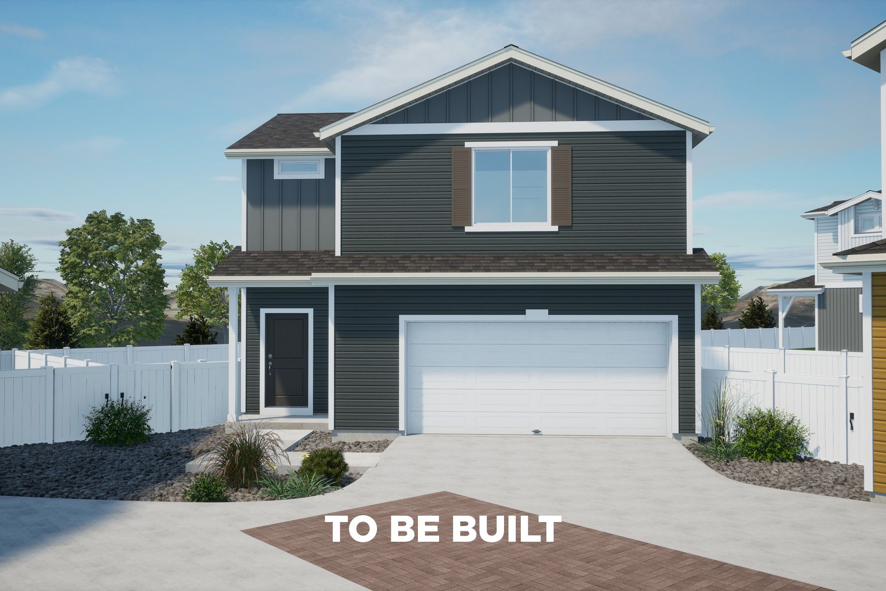 Rendering of Elevation C