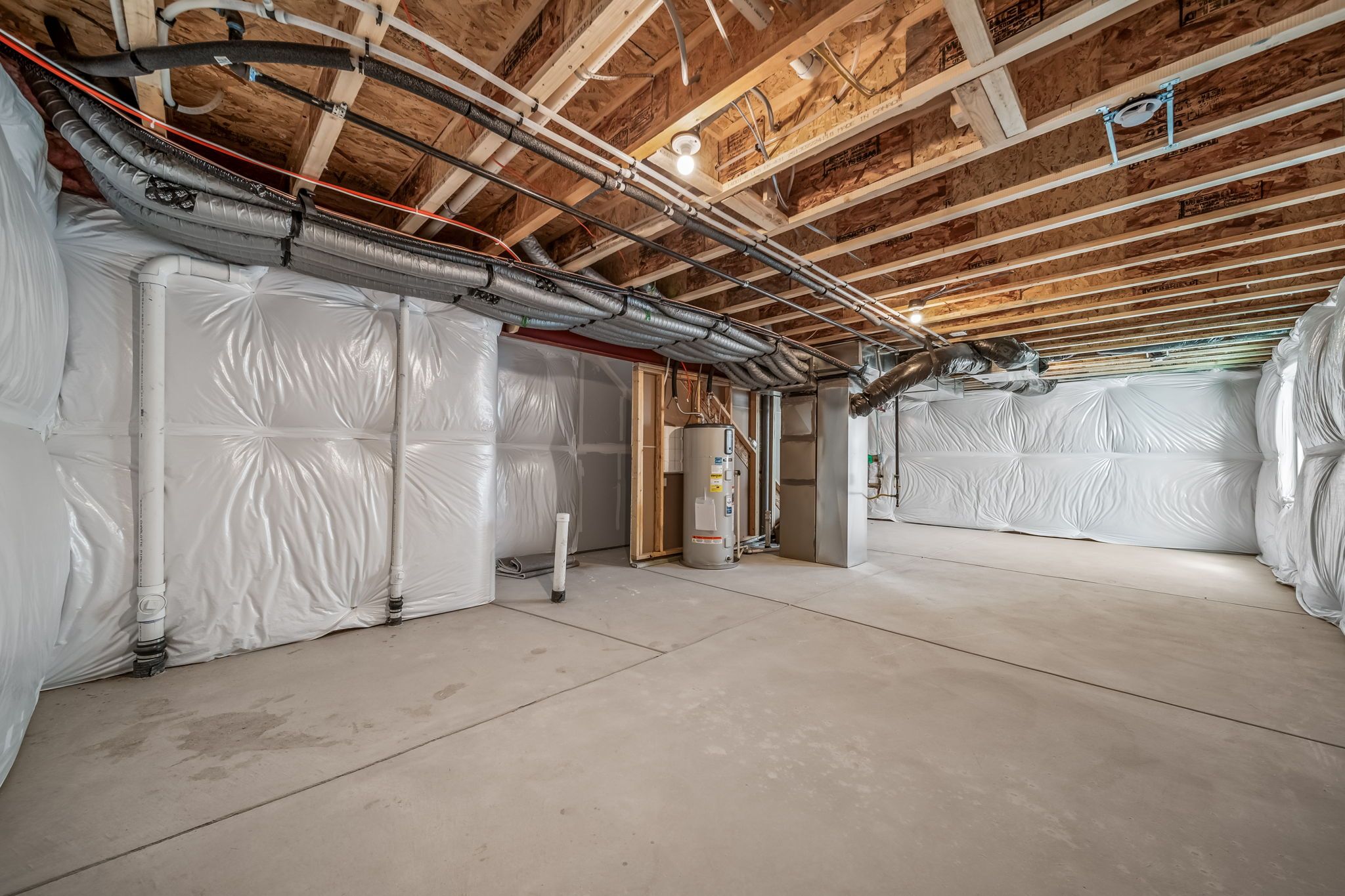 Unfinished basement