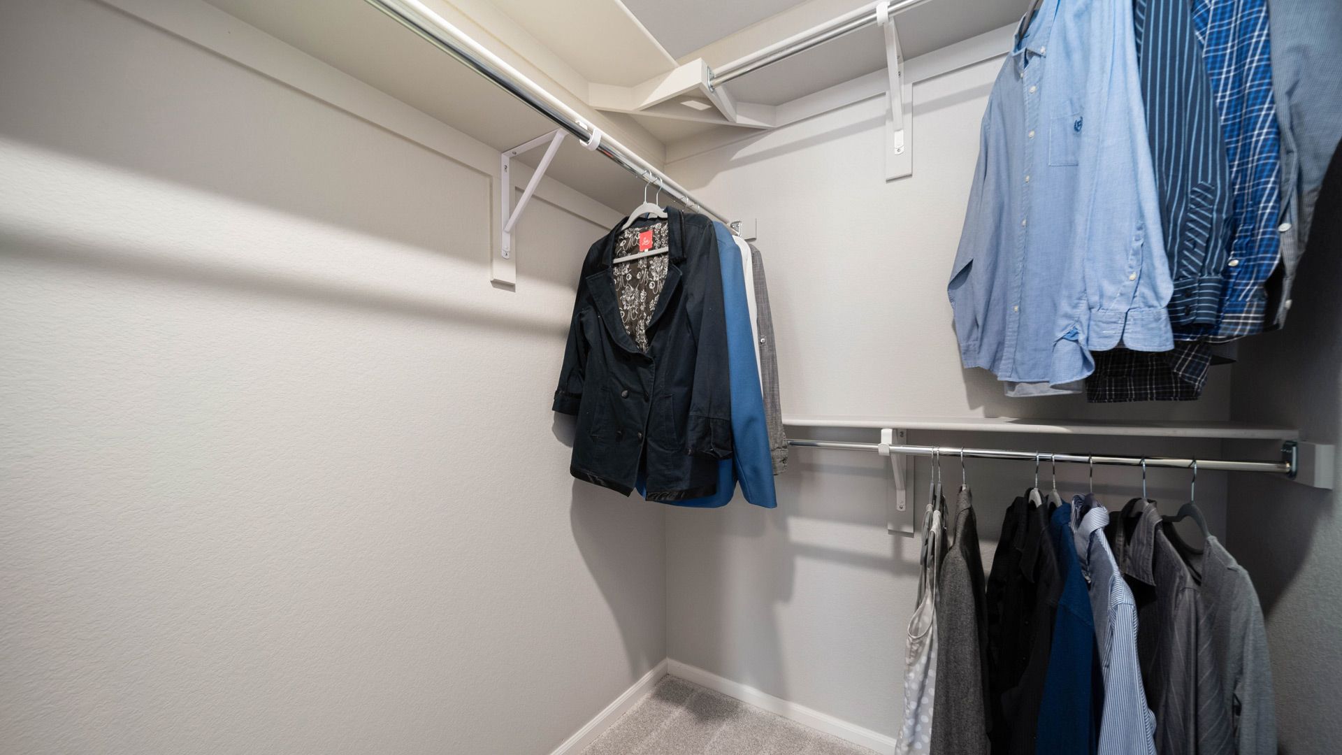 View of Primary Closet